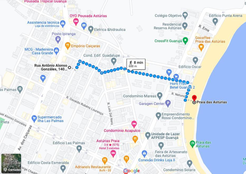 גוארויה Apartamento Fofo Asturias מראה חיצוני תמונה